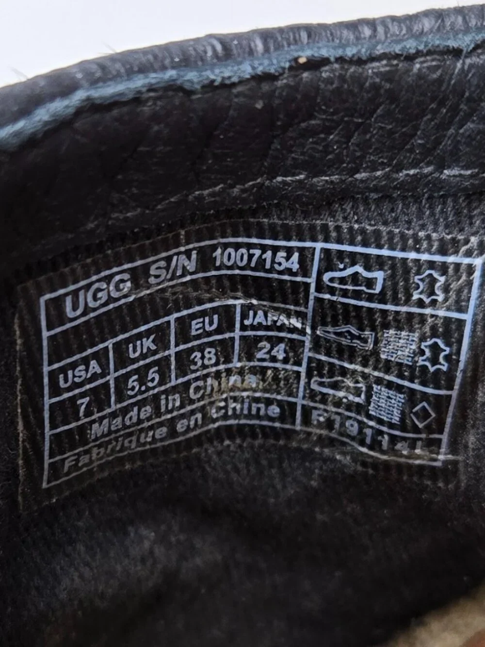UGG‎ Libbi Calf Hair Espadrille Sandals Women Black Spanish Ankle Wrap Summer 7